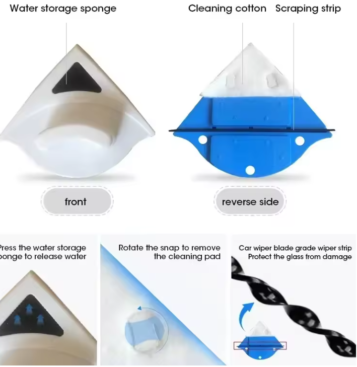 Novora Magnetic Window Cleaner